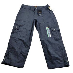 Lee Cargo Capri Pants Women's 8 Flex-To-Go Tags